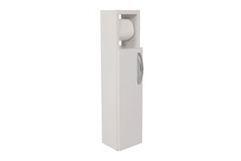 Hanah Home Armario de Baño Star - White Elegancia Escandinava Blanco 15x65x12 cm